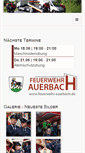 Mobile Screenshot of feuerwehr-auerbach.de